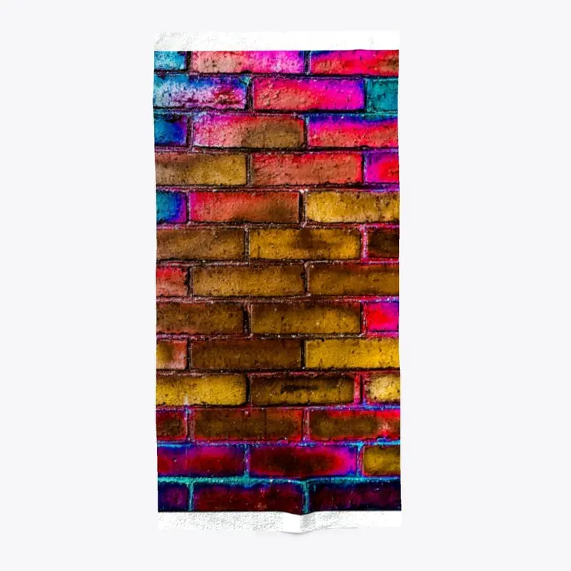 Psychedelic Brick Wall 