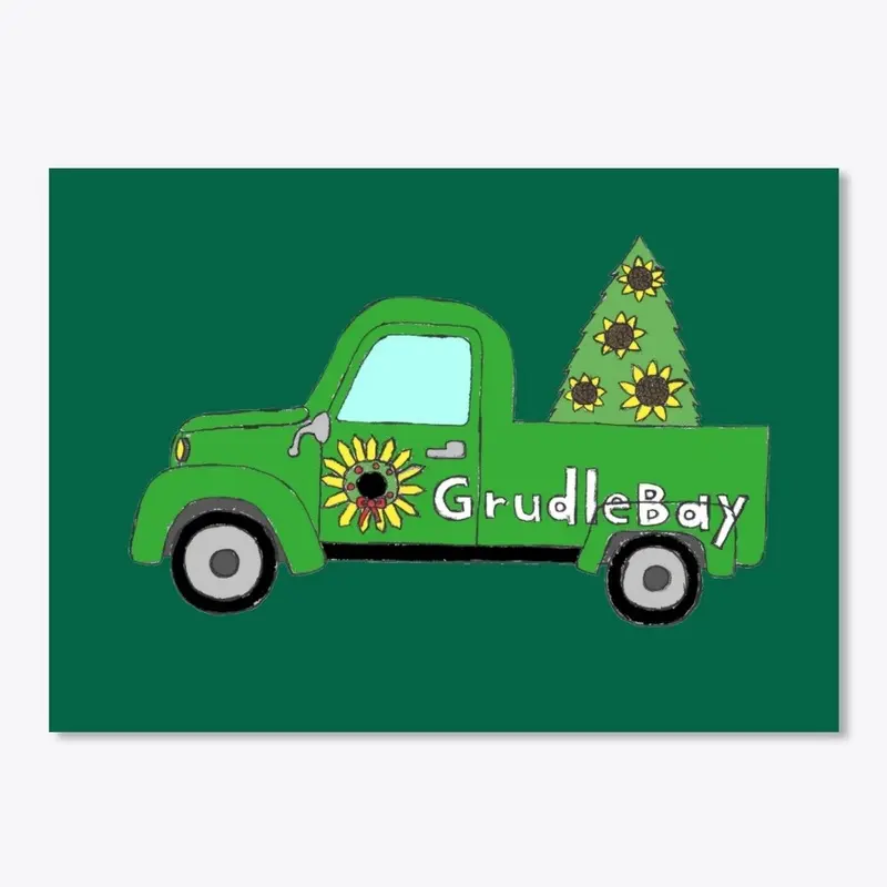 The Green "GrudleBay Christmas Truck" 