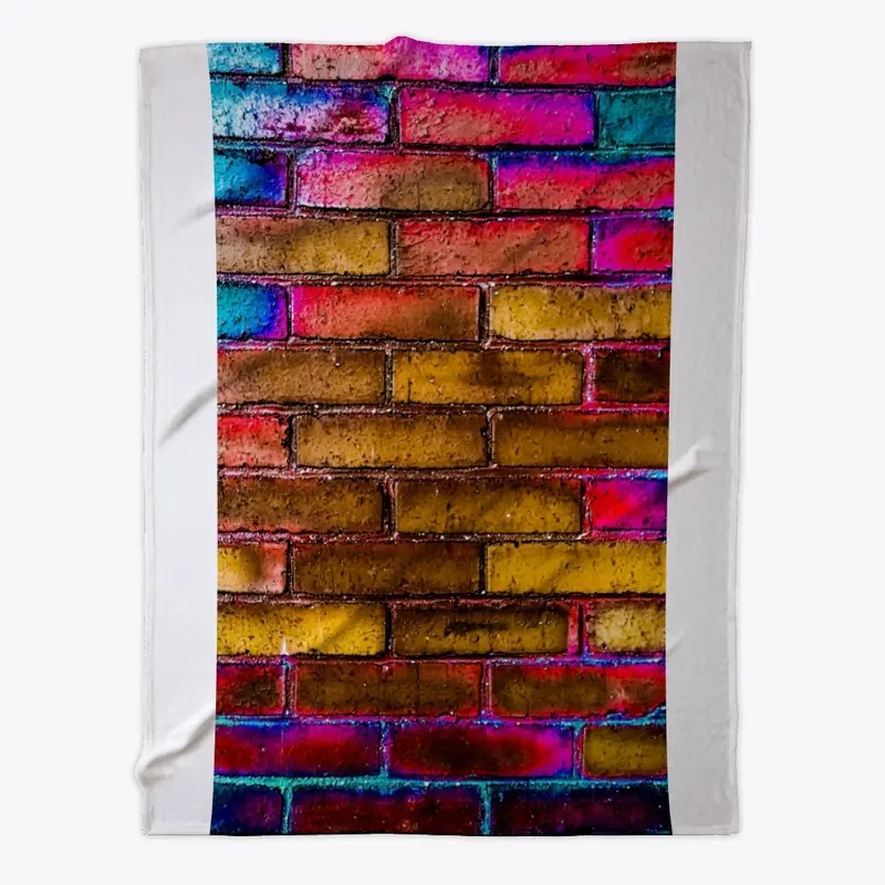 Psychedelic Brick Wall 