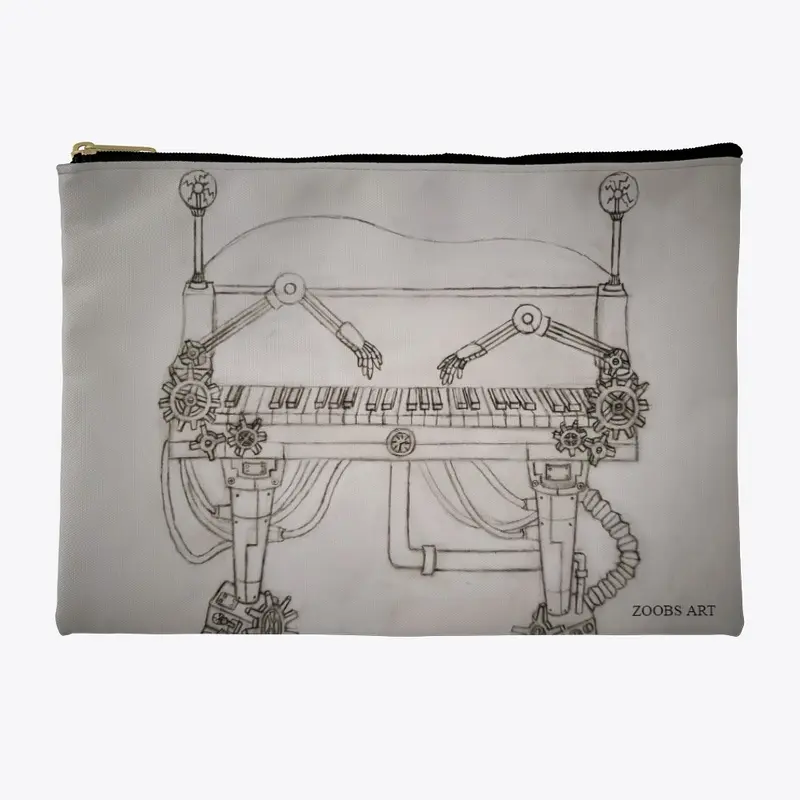 The Dark Steampunk Electro-Piano 1900-2 